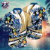 Jungle Royals – KC Royals Hawaiian Shirt With Lively Green Foliage