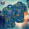 Island Stripe – Royals Tropical Shirt With Pineapple And Floral Patterns