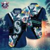 Midnight Parrot Tropicana Texas Rangers Hawaiian Shirt