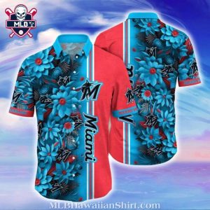 Marlins’ Tropical Harmony – Miami Marlins Aloha Shirt