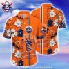 Mets Hawaiian Midnight Bloom Shirt – NY Logo Surrounded By Hibiscus