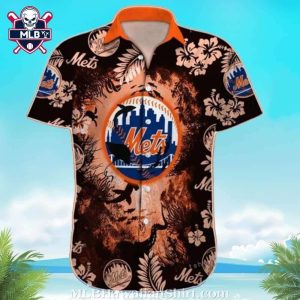 Mets Oceanic Flora Hawaiian Shirt – Coral Reef And Midnight Tropics Edition