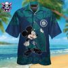 Customizable Seattle Mariners Player Green Aloha Shirt