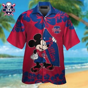 Mickey’s Phillies Adventure – Hawaiian Philadelphia Phillies Shirt