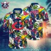 Golden Yellow Oakland A’s Tropical Hawaiian Shirt