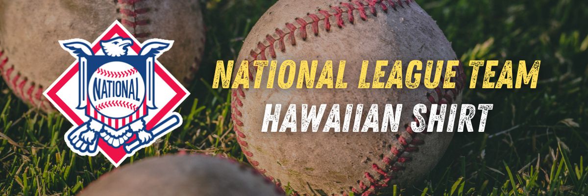 National League Team Hawaiian Shirt Banner