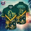 Oakland A’s Art Deco Style Hawaiian Shirt