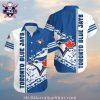 Toronto Blue Jays Customizable Tiki Aloha Shirt