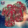 Tropical White Flora St. Louis Cardinals Aloha Shirt