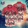 Arizona Diamondbacks Psychedelic Palm MLB Tropical Hawaiian Shirt