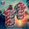 Red, White, & Diamondbacks MLB Aloha Shirt – Patriotic Firework Spectacle