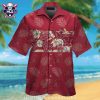 Personalized Arizona Diamondbacks Crimson Wave MLB Hawaiian Shirt