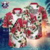 Arizona Sunset Palms Diamondbacks Aloha Shirt