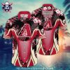 Diamondbacks Blooming Elegance MLB Hawaiian Shirt