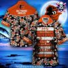 Baltimore Orioles Colorful Logo Patchwork Hawaiian Shirt