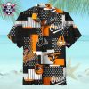 Baltimore Orioles Grateful Dead Skeleton Hawaiian Shirt