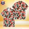 Baltimore Orioles Lush Tropical Customizable Hawaiian Shirt