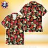 Baltimore Orioles Palm Fronds And Logo Tropical Shirt