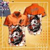 Baltimore Orioles Summer Fun Pineapple And Hibiscus Aloha Shirt