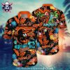 Baltimore Orioles Retro Car And Palm Hawaiian Shirt