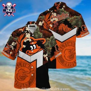 Baltimore Orioles Tropical Night Hawaiian Shirt