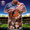 Baltimore Orioles Tropical Surfing Tiki Hawaiian Shirt – Brave Orioles Style