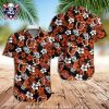 Classic Baltimore Orioles Hibiscus Floral Hawaiian Shirt