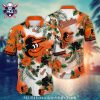 Baltimore Orioles Vibrant Floral Aloha Shirt