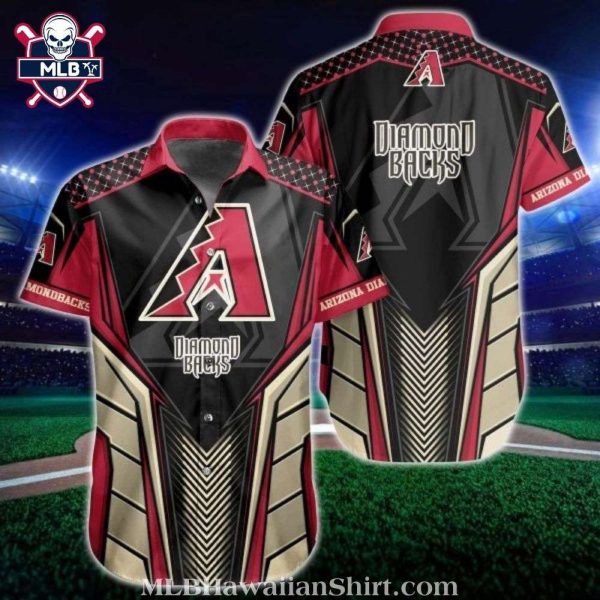 Black Diamondback Elegance MLB Arizona Hawaiian Shirt