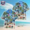 Boston Red Sox Tropical Vintage Pineapple And Tiki Print Hawaiian Shirt