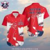 Boston Red Sox Sugar Skull And Champions Navy Hawaiian Shirt