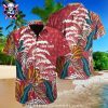 Customizable Boston Red Sox Hawaiian Red Aloha Shirt