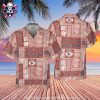 Boston Red Sox Palm Trees And Beach Scene Tropical Hawaiian Shirt