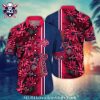 Braves Sunset Breeze Tropical Hawaiian Shirt – Warm Tones