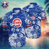 Chicago Cubs Clean Classic MLB Hawaiian Shirt – Fresh White Team Emblems