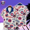 Chicago Cubs Classic Floral MLB Hawaiian Shirt – Blue White Blossom Print