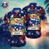 Chicago Cubs Summer Vibes Tropical MLB Hawaiian Shirt – Exotic Foliage Sunset