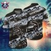 White Sox Abstract Art Deco Hawaiian Shirt