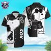 Hibiscus Flowers Snoopy Hawaiian Chicago White Sox Shirt