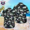 Splashed Art Chicago White Sox Team Colors Aloha Shirt