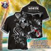 Chicago White Sox Ornate Tribal Beige Hawaiian Shirt