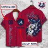 Customizable Atlanta Braves Surf’s Up Hawaiian Shirt – Retro Wave