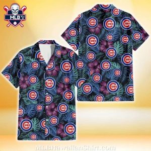 Deep Sea Flora – Chicago Cubs Tropical Hawaiian Shirt