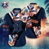 Night Bloom Royals – Kansas City Royals Hawaiian Shirt With Dark Floral Accents