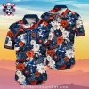 Dramatic Snowy Mountain Wave Design Detroit Tigers Tropical Shirt