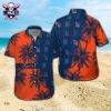 Vibrant Texas Rangers Tropical Hibiscus Hawaiian Shirt