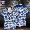 Dodgers Tropical Flair MLB Hawaiian Shirt – Exotic Island Bloom