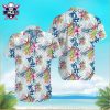 Dodgers Pride Patterned MLB LA Hawaiian Button-Up