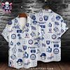 Grateful Dead Skeleton Rocking Dodgers MLB Aloha Shirt – LA Blues Wave