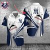 Dynamic New York Yankees Logo Hawaiian Aloha Shirt